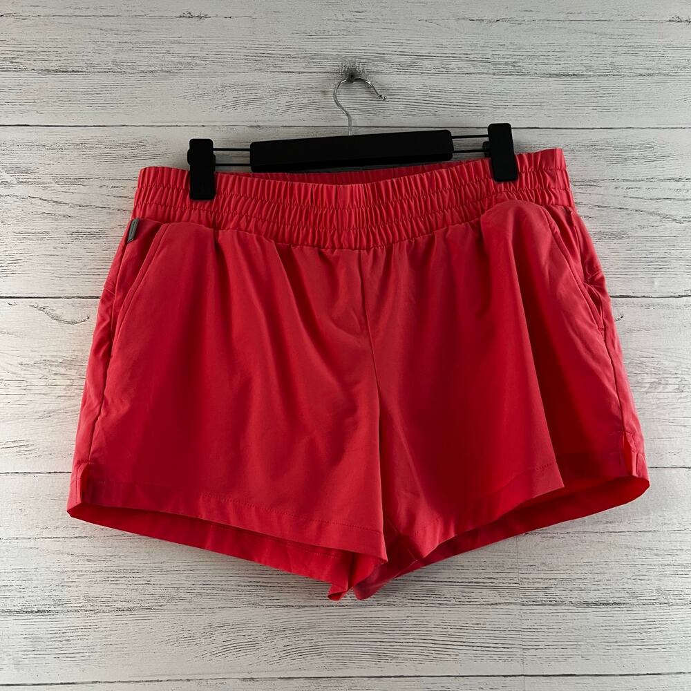 Megellan Hot Pink Pull On Athletic Shorts Size L
